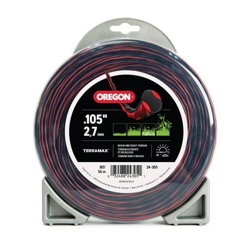 Oregon TerraMax .105" Diameter Trimmer Line, 1lb Donut (24-305)