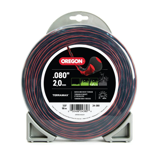 Oregon TerraMax .080" Diameter Trimmer Line, 1lb Donut (24-380)