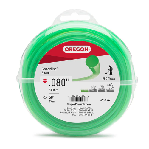Oregon Gatorline Round Trimmer Line, .08 in. by 50 FT (69-174)