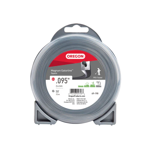 Oregon Magnum Gatorline Square Trimmer Line, .095" by 50' (69-190)