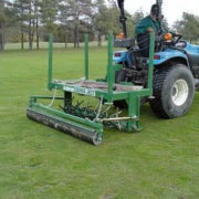 Bannerman® 48"  BA-400 Multi-Ject Aerator w/ Slitter Slicer Tines (8mm) (BA-400-SS-H)