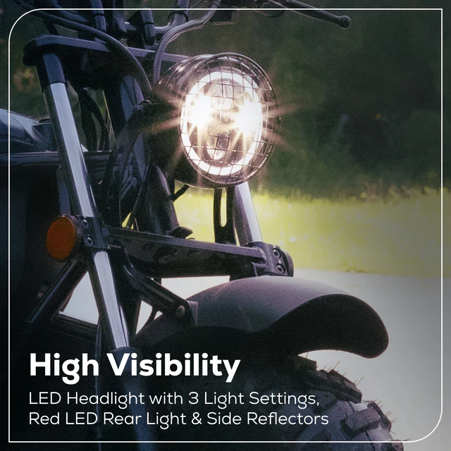 80V STEALTH Series Electric Mini-Bike (Tool Only) (MB80L00) - Image 7
