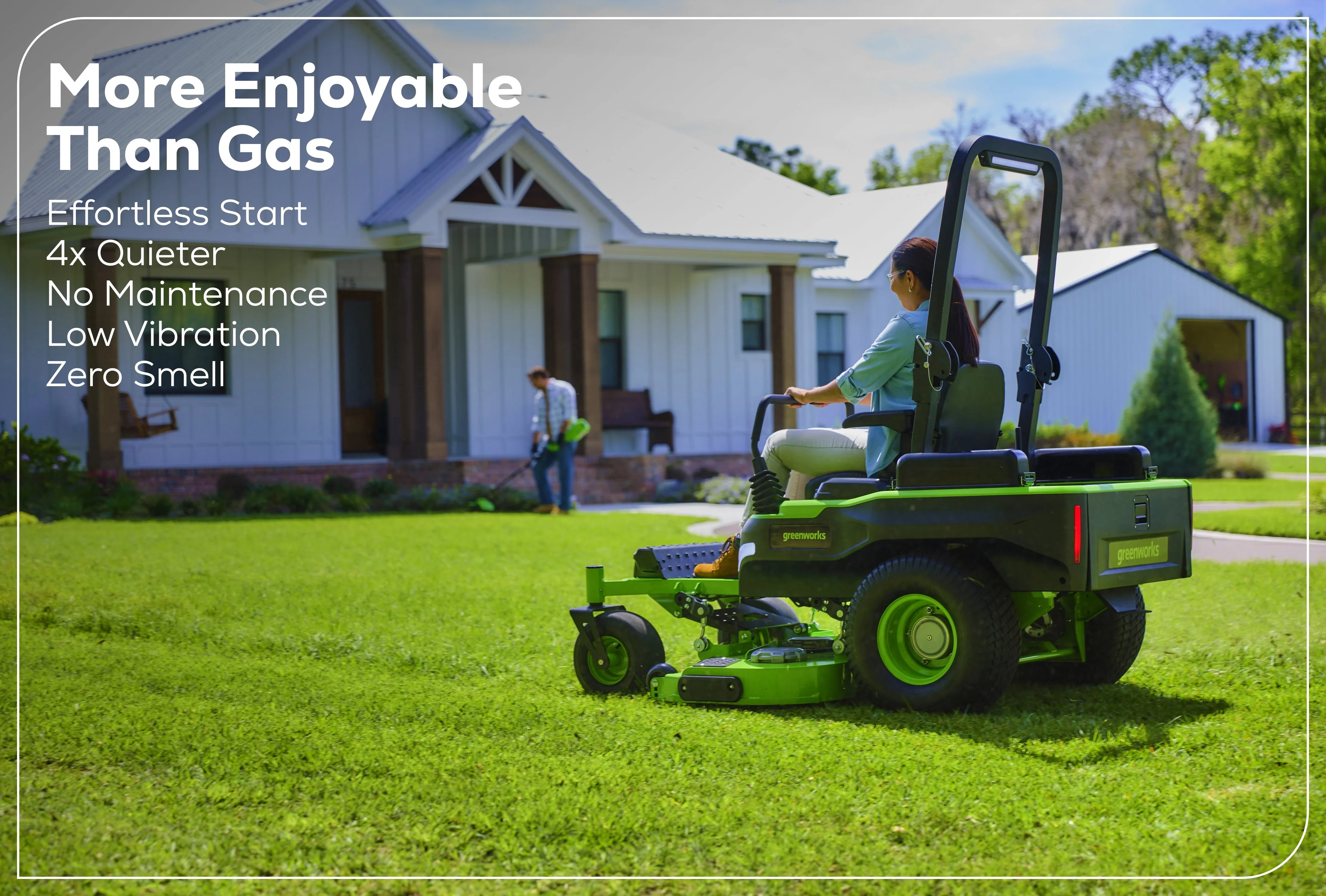 Greenworks 82V 60" Maximus Zero-Turn Mower Kit (MZ608) - Image 5