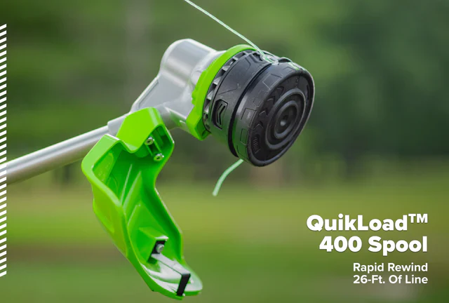 Greenworks 82v 1.2kW Optimus String Trimmer Core300 w/ Battery & Charger (ST121-C3DP) - Image 5