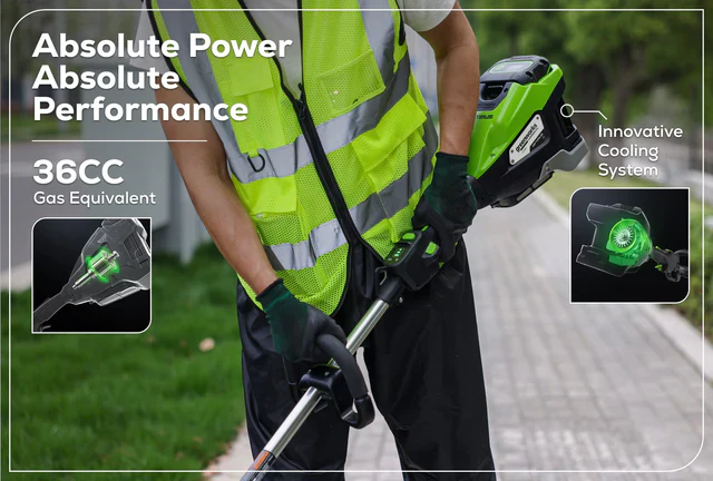 Optimus 82V 1.6 kW String Trimmer With Core300 DP Kit (ST161-C3DP) - Image 3