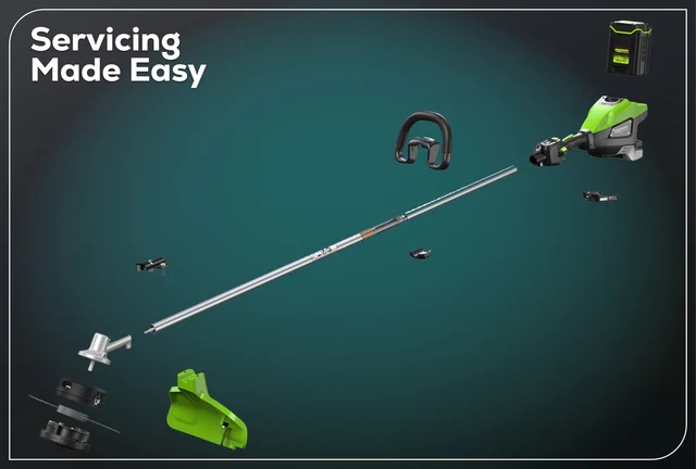 Optimus 82V 1.6 kW String Trimmer With Core300 DP Kit (ST161-C3DP) - Image 6