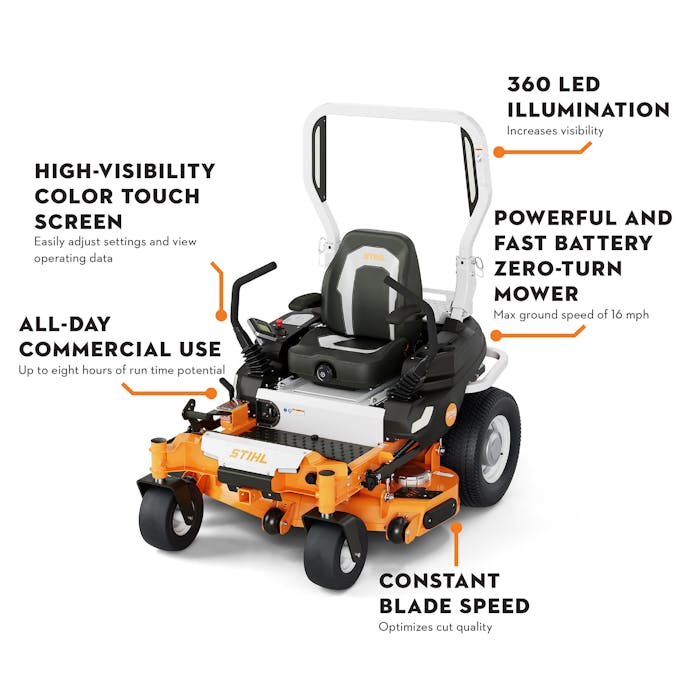 STIHL® RZA 748 48" Electric Zero Turn Mower - Image 2