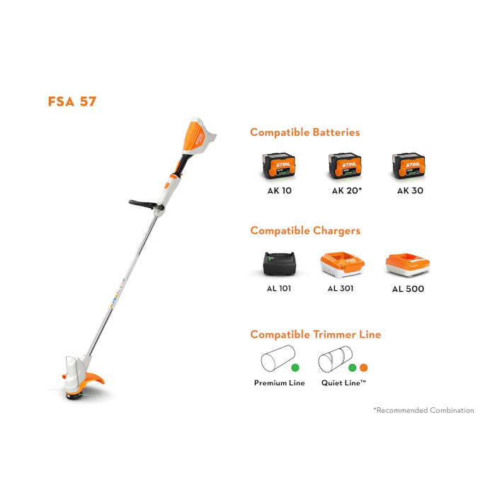 STIHL® FSA 57 Battery Trimmer - Image 4
