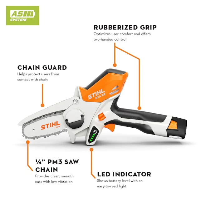STIHL® GTA 26 Compact Chainsaw - Image 9