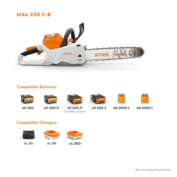 STIHL® MSA 220 Battery Chainsaw - Image 5