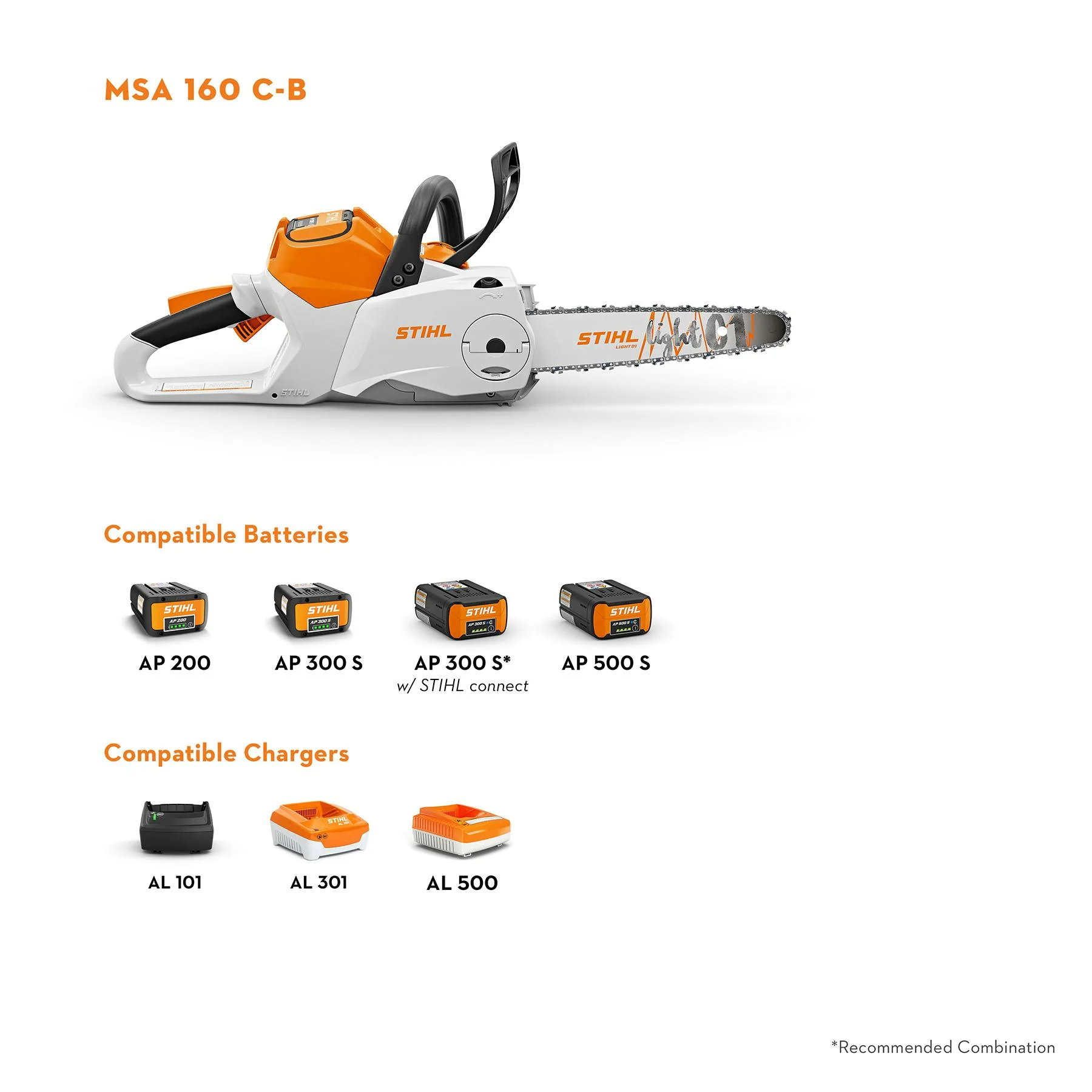 STIHL® MSA 160 C-B Battery Chainsaw - Image 4