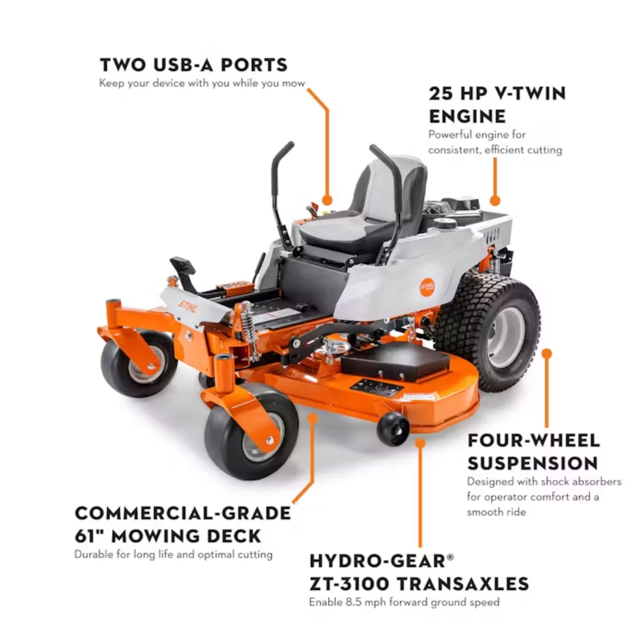 STIHL® RZ 261 Zero Turn Mower - Image 3