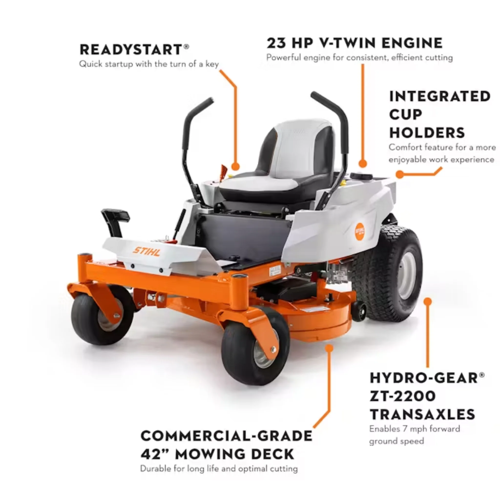 STIHL® RZ 142 Zero Turn Mower - Image 3