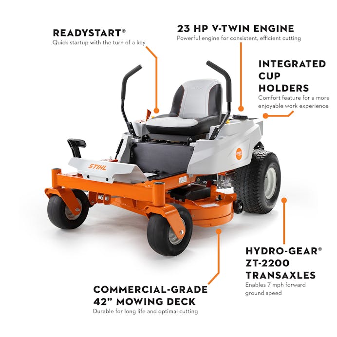 STIHL® RZ 142 Zero Turn Mower - Image 7
