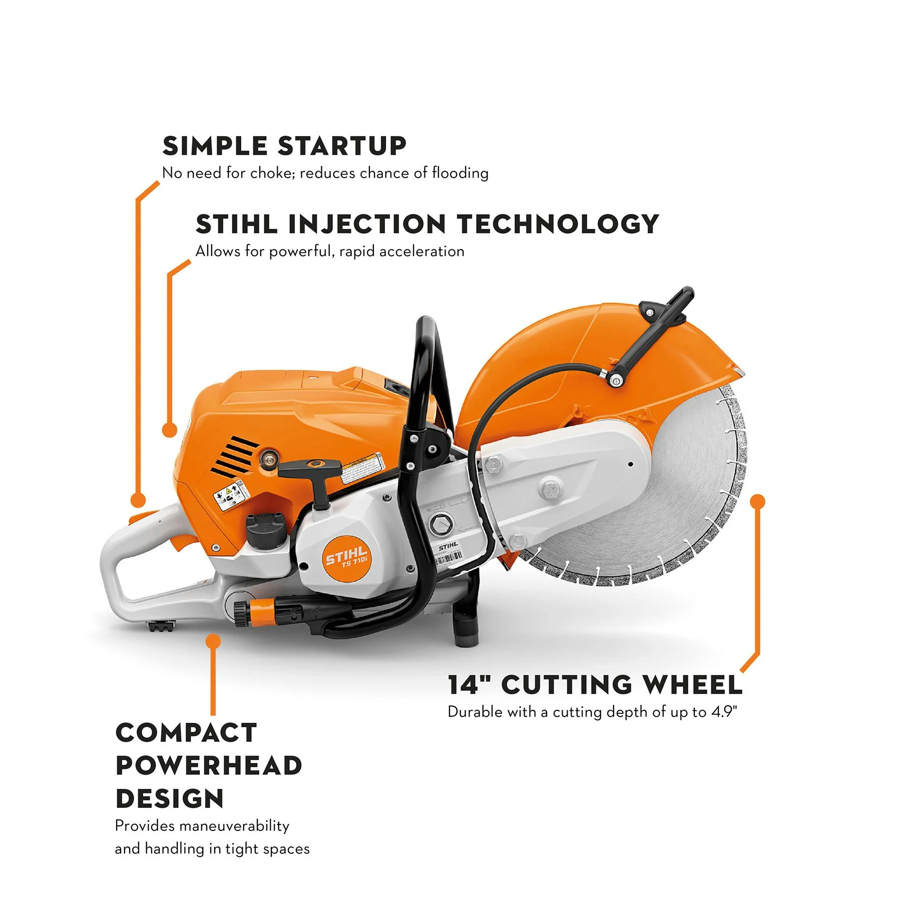 STIHL® TS 710i STIHL Cutquik® Cut-Off Saw - Image 3