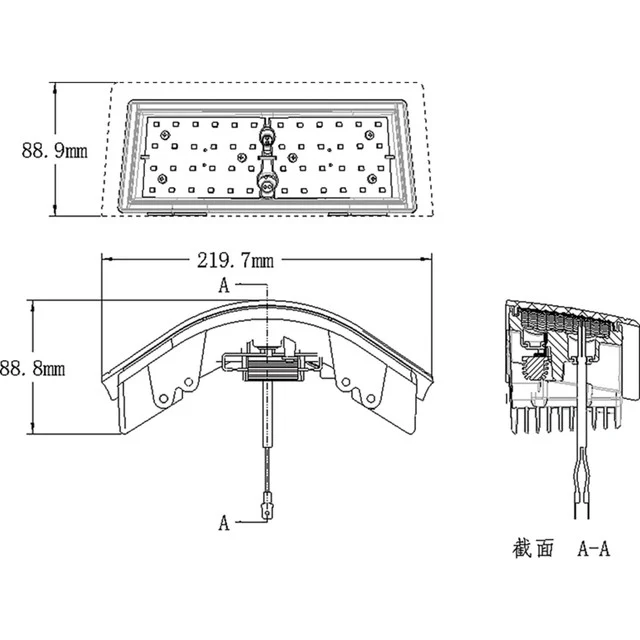 Tiger Lights LED Amber Corner Light for John Deere (TL8045) - Image 2