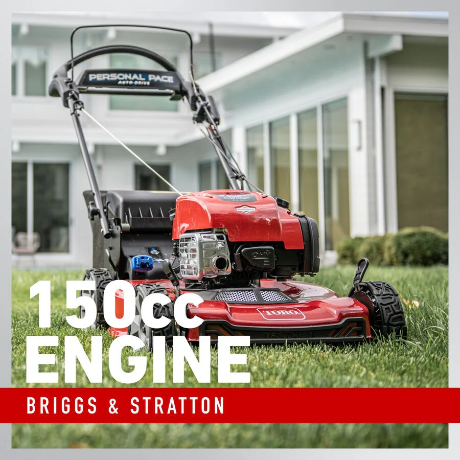 Toro® 22" Recycler® Electric Start w/Personal Pace® Gas Walk Behind Lawn Mower (21464) - Image 3