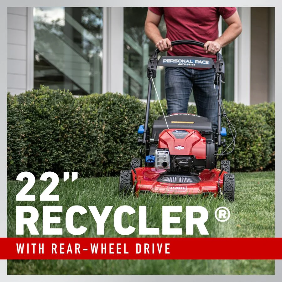 Toro® 22 in. (56cm) Recycler® w/Personal Pace® Gas Lawn Mower (21462) - Image 5