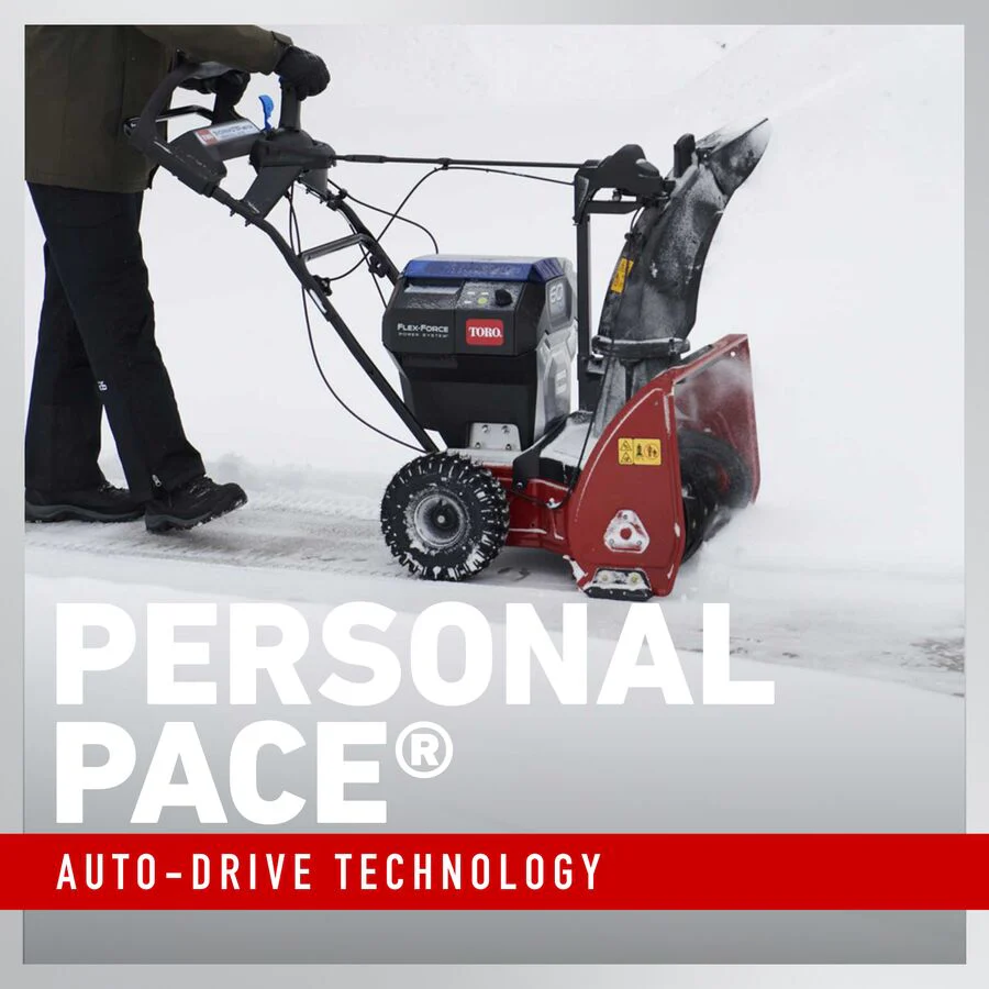 Toro® 24 in. (61 cm) SnowMaster® 60V Snow Blower with (1) 10Ah and (1) 5Ah Battery and Charger (39915) - Image 3