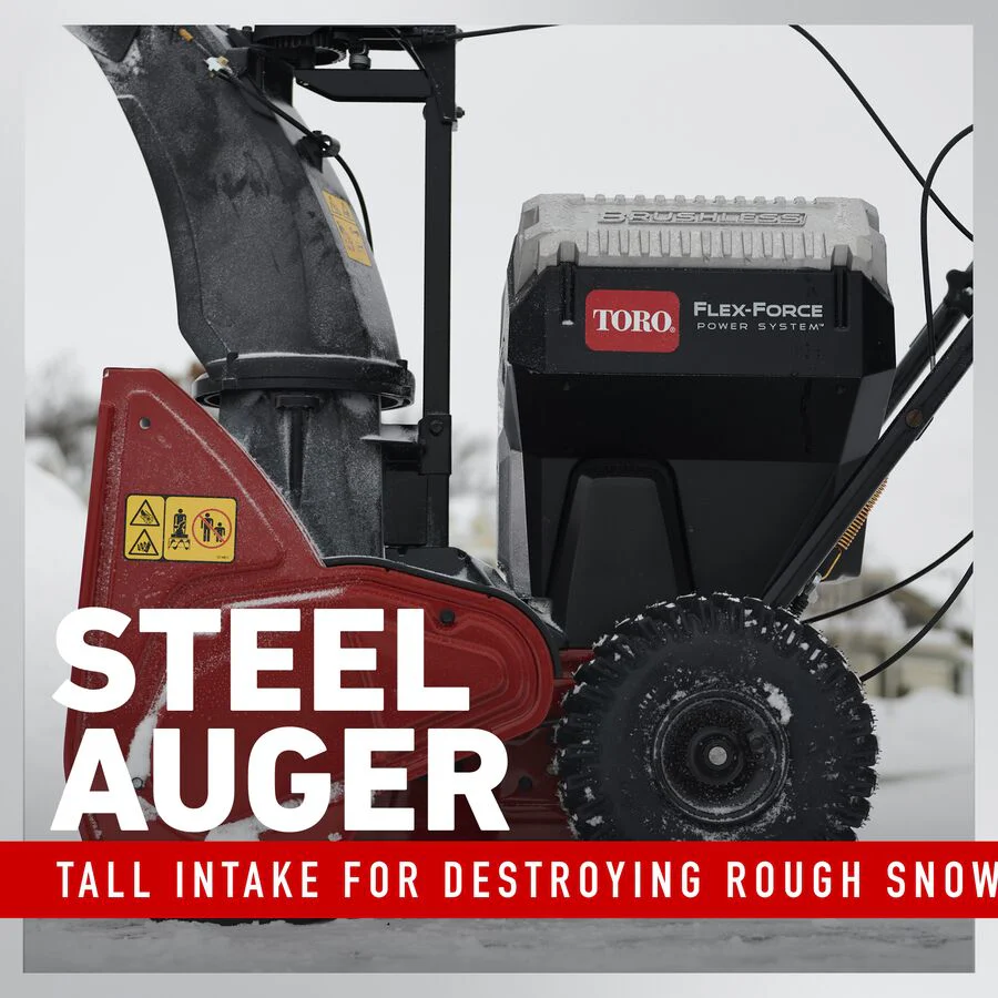 Toro® 24 in. (61 cm) SnowMaster® 60V Snow Blower with (1) 10Ah and (1) 5Ah Battery and Charger (39915) - Image 4