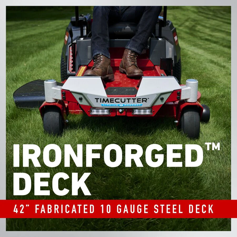 Toro® 60V MAX* 54" TimeCutter® MyRIDE® Zero Turn Mower with (5) 10.0Ah & (1) 4.0Ah Batteries and Charger (75851) - Image 4