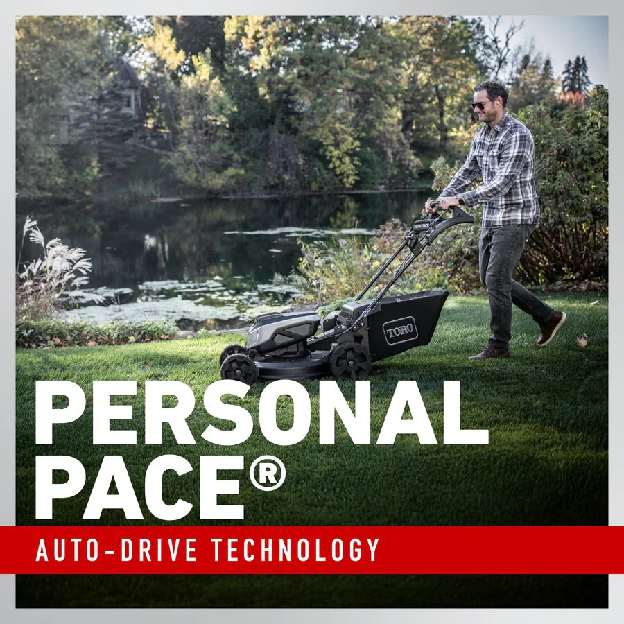 Toro 60V Max* 21 in. (53 cm) Super Recycler® w/Personal Pace® Lawn Mower - Battery Not Included (21568T) - Image 4