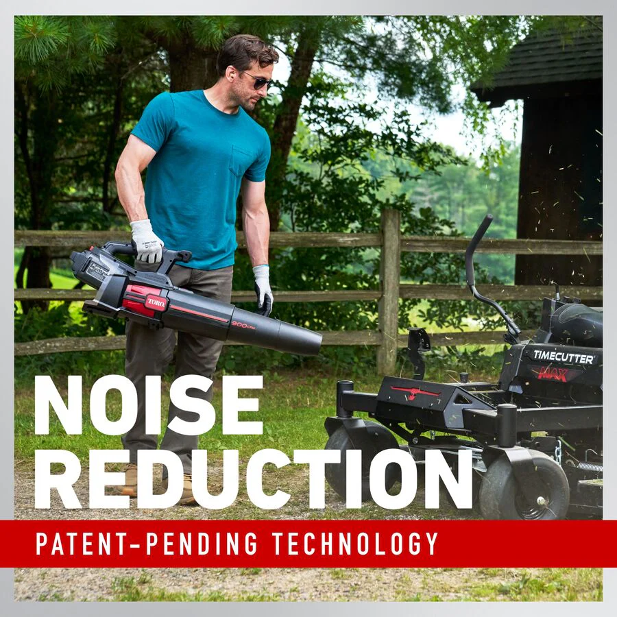 Toro 60V MAX* 900 CFM Brushless Leaf Blower with 4.0Ah Battery - Image 5