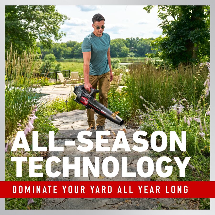 Toro 60V MAX* 900 CFM Brushless Leaf Blower with 4.0Ah Battery - Image 6