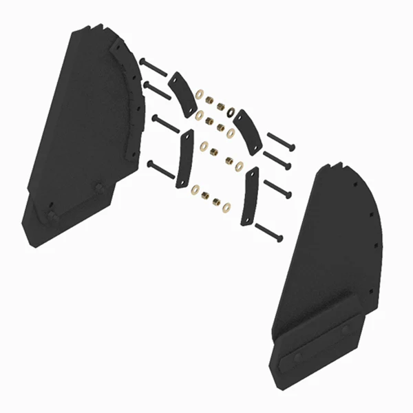Toro Straight Blade Box Wing Kit For Snow Plow (MSC13870B) - Image 2